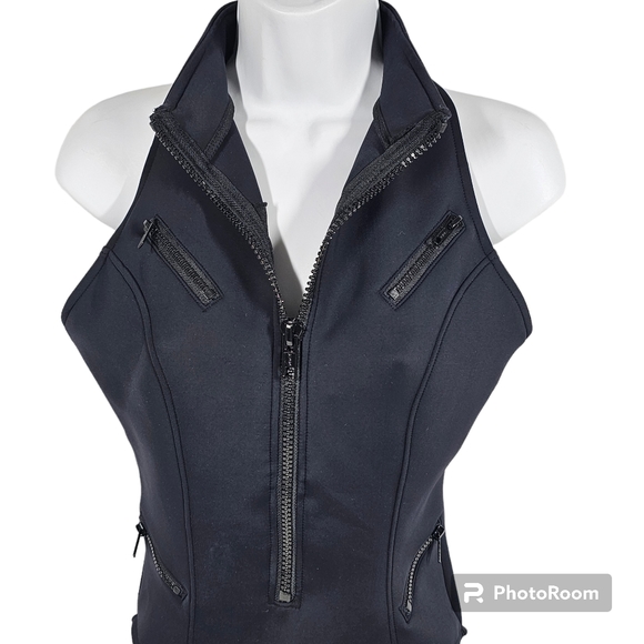 Scuba Coco Zip Front High Neck Underwire One Piece Swimsuit Women's Size 10 - Picture 5 of 16